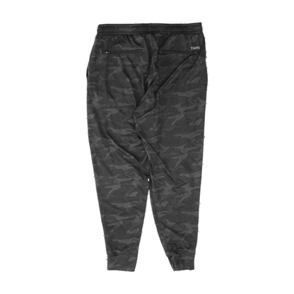 Gray Camo Tapered Pants