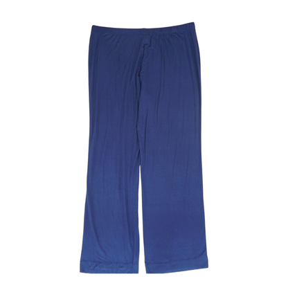 Navy Solid Pajama Bottom