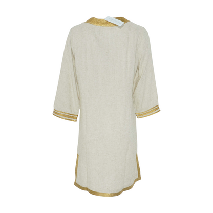 Beige Midi Dress