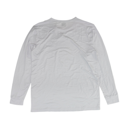 White Solid Active T-Shirt
