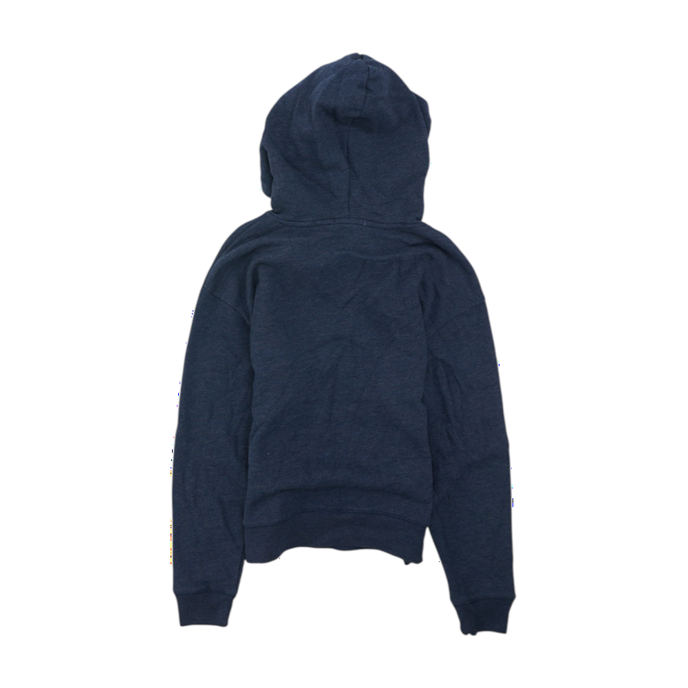 Blue New England Patriots Solid Hoodie Pullover