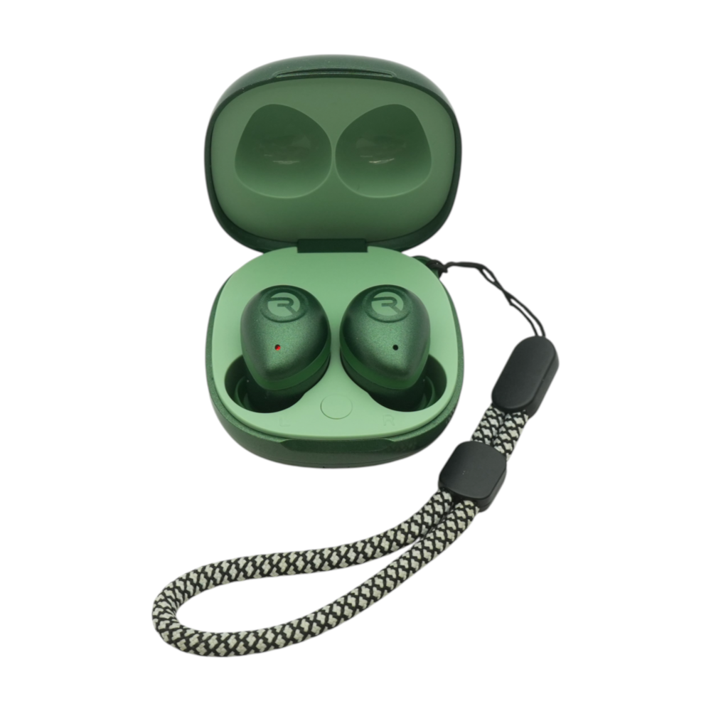 Green The Fitness Wireless Earbuds