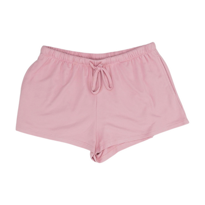 Pink Solid Active Shorts