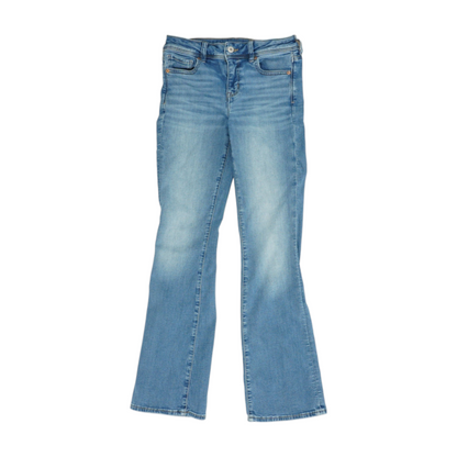 Blue Bootcut Jeans