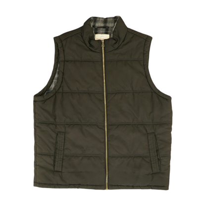 Black Solid Vest