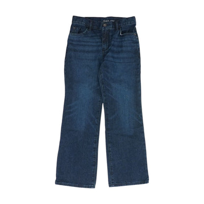 Solid Bootcut Jeans