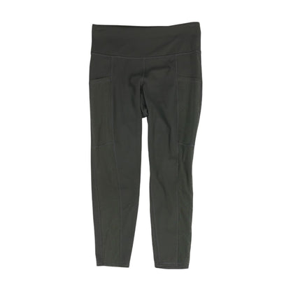Gray Solid Leggings
