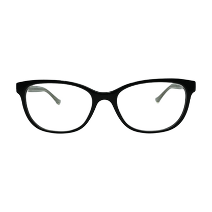 Black HC 6072 Oval Prescription Eyewear
