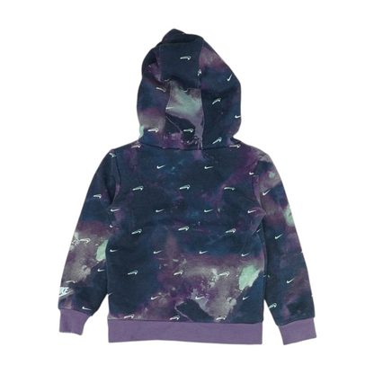 Multi Print Hoodie Pullover