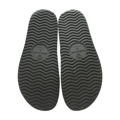 Black Flat Sandals