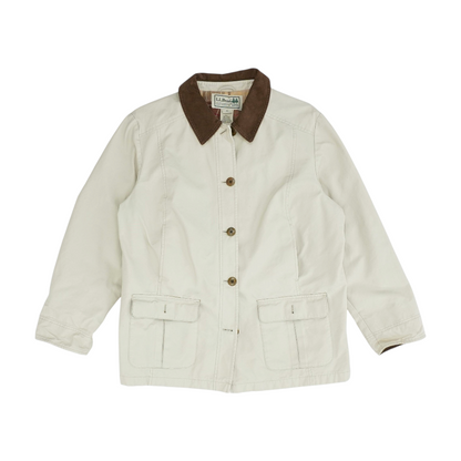 Beige Solid Jacket