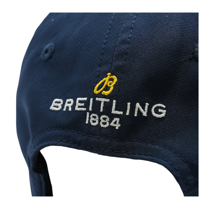 Navy Embroidered Logo Baseball Cap