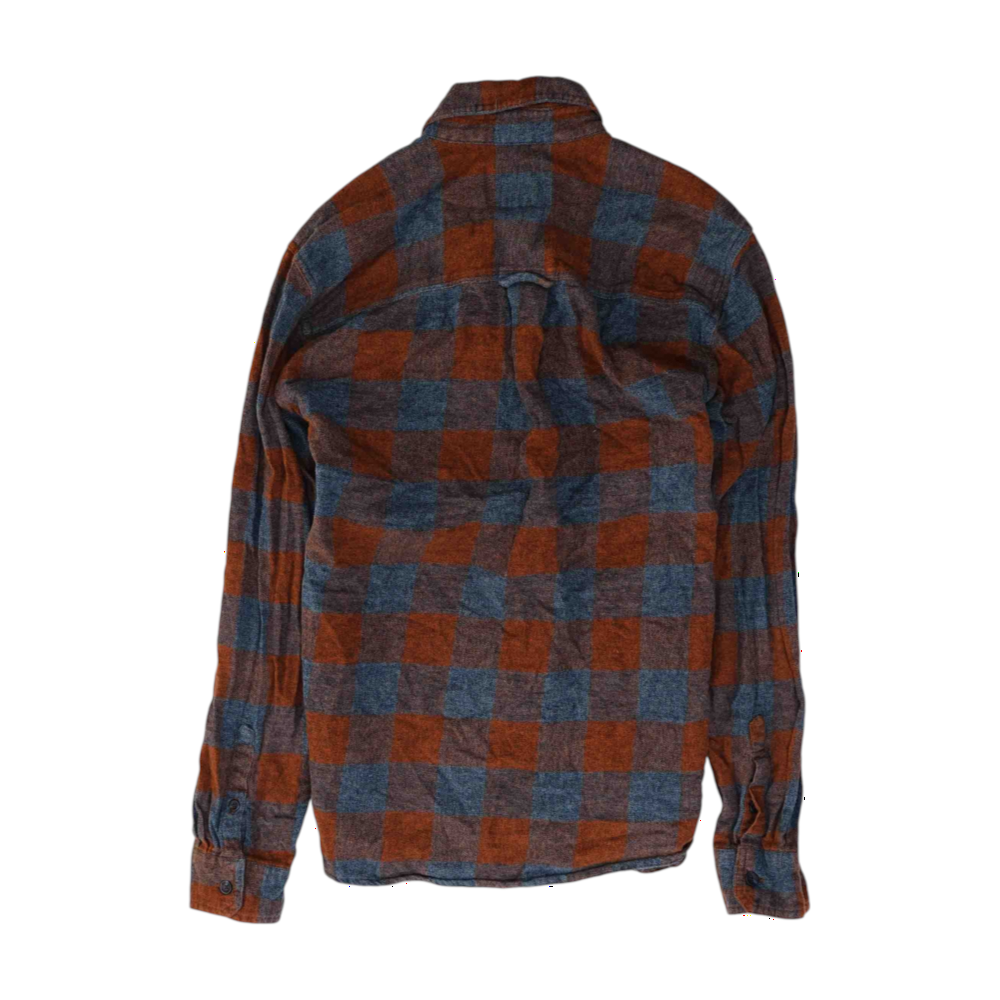 Multi Check Flannel Button Down