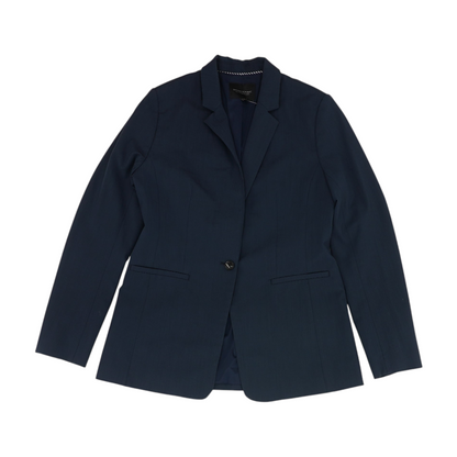 Navy Solid Blazer