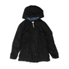 Black Solid Active Jacket