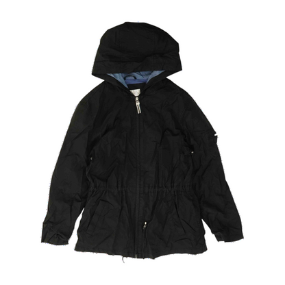 Black Solid Active Jacket
