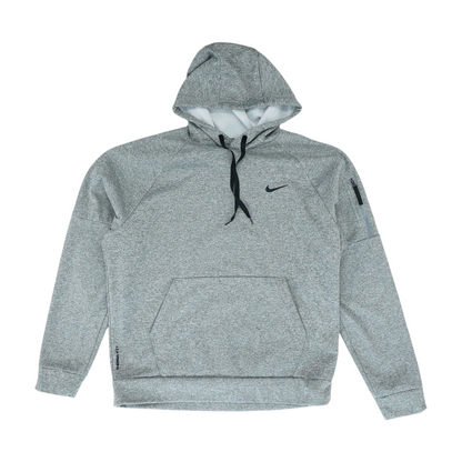 Gray Abstract Hoodie Pullover