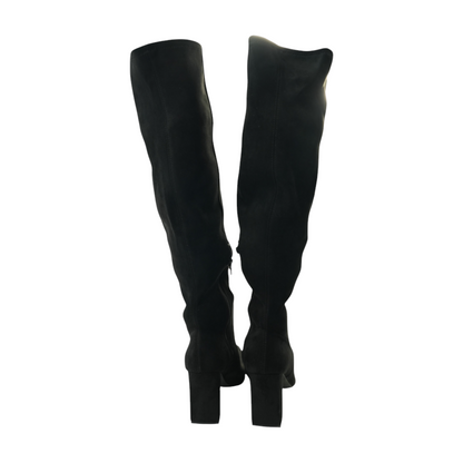 Black Knee-High Boots