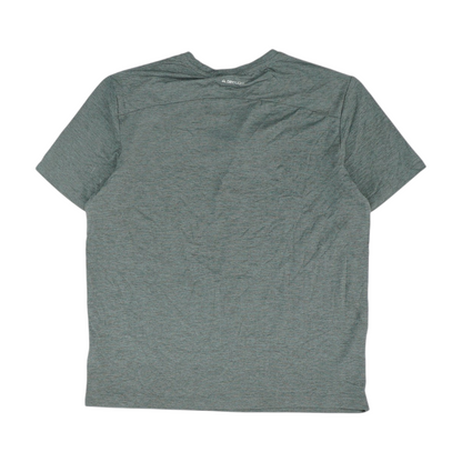 Gray Solid Active T-Shirt