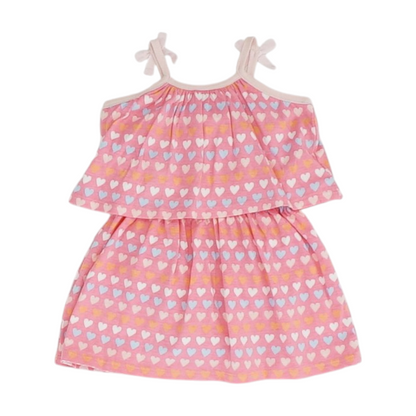 Pink Hearts Dress