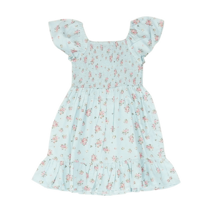 Blue Floral Dress