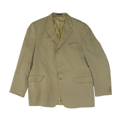 Tan Striped Sport Coat