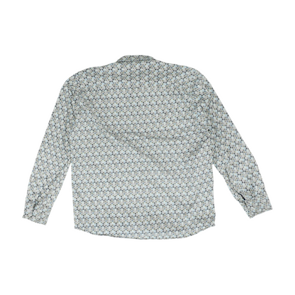 Multi Floral Long Sleeve Button Down