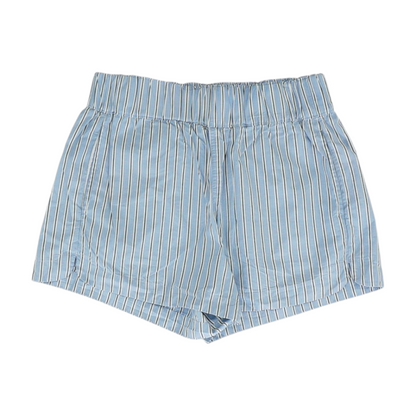 Blue Striped Chino / Khaki Shorts