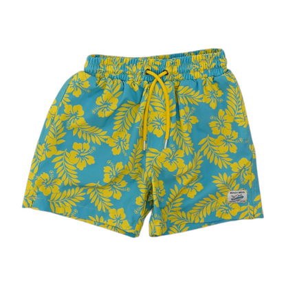 Yellow Tropical Swim Bottom