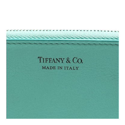 Leather Zip Around Wristlet