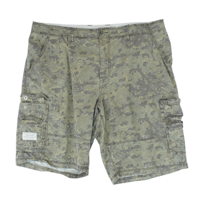 Green Camo 5-Pocket Shorts