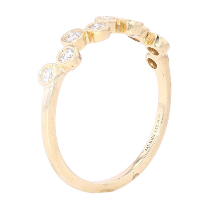 1/5 ctw 14K Yellow Gold Diamond Fashion Ring
