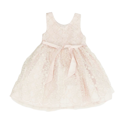 Pink Floral Formal Dress