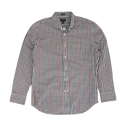 Multi Check Long Sleeve Button Down