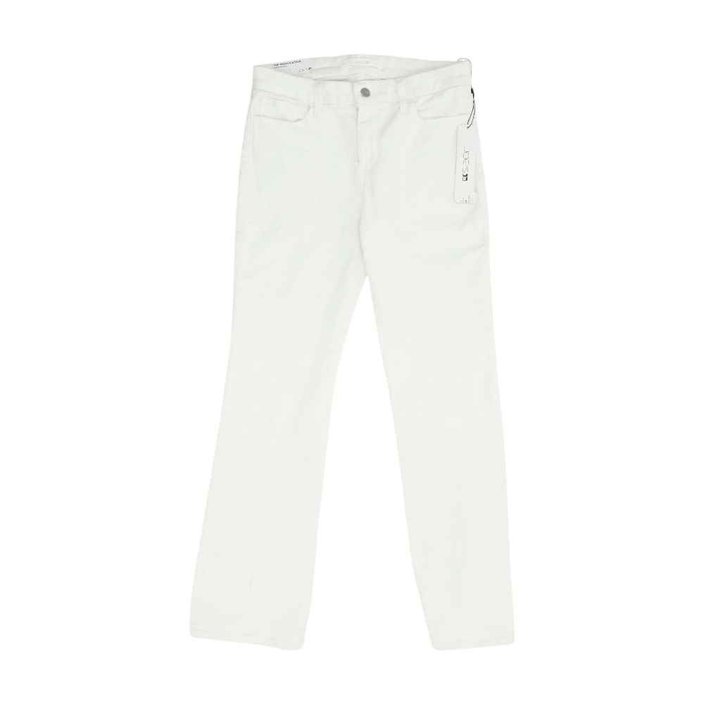 White Petite Bootcut Jeans