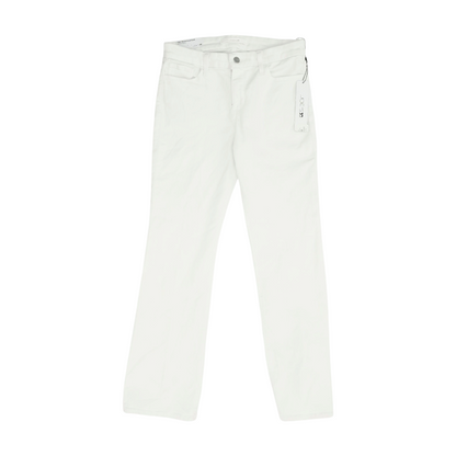 White Petite Bootcut Jeans