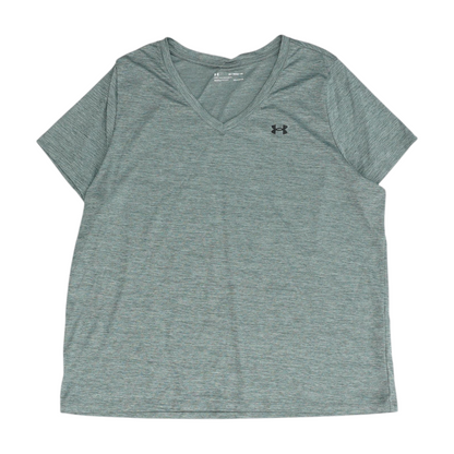 Gray Plus Size Active T-Shirt