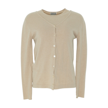 Vintage 2pc Cashmere Cardigan & Tank Set
