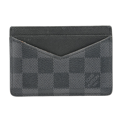 Neo Card Holder in Damier Graphite Canvas