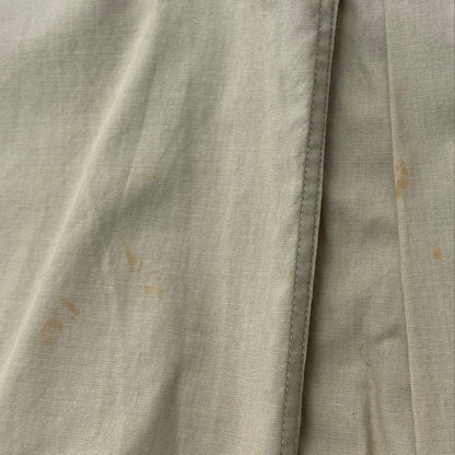 Khaki Solid Long Sleeve Button Down