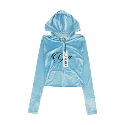 Blue Solid Jacket