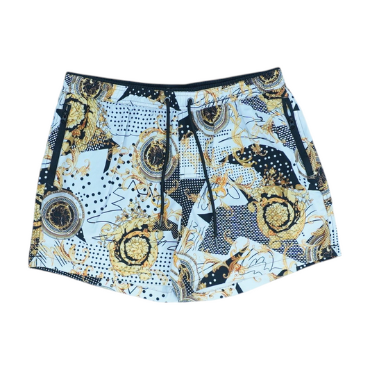 Yellow Graphic Swim Bottom
