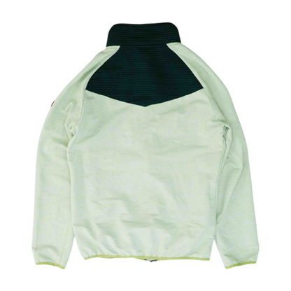 Green Color Block Jacket