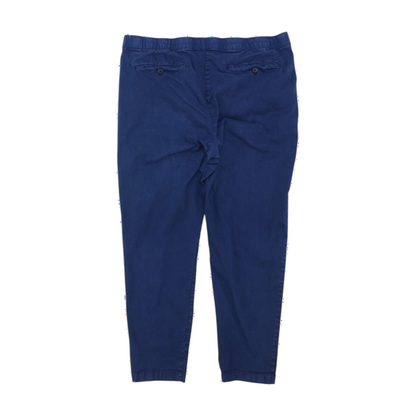 Blue Straight Pants