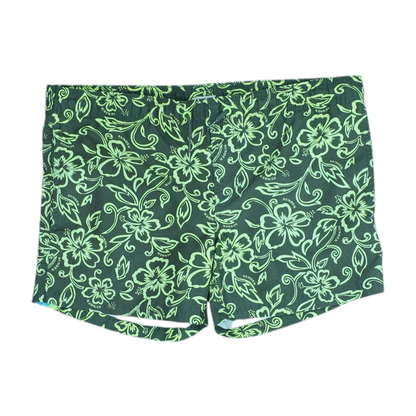 Green Floral Swim Bottom