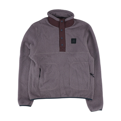 Purple Solid 1/4 Zip Pullover