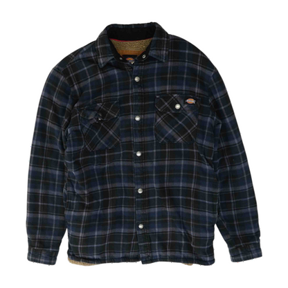 Navy Plaid Jacket