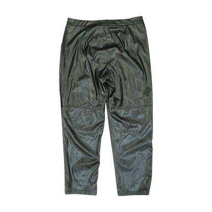 Black Solid Pants