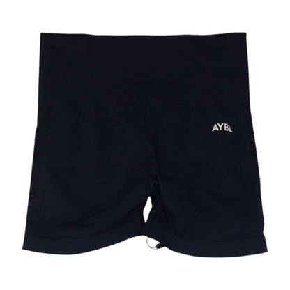 Navy Solid Active Shorts