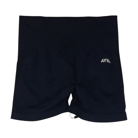 Navy Solid Active Shorts